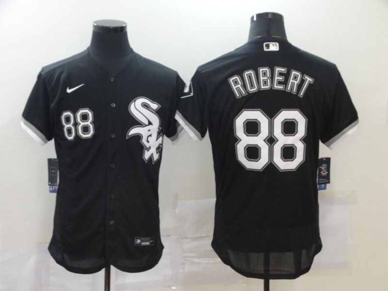 Men Chicago White Sox #88 Robert Black Elite 2021 Nike MLB Jersey